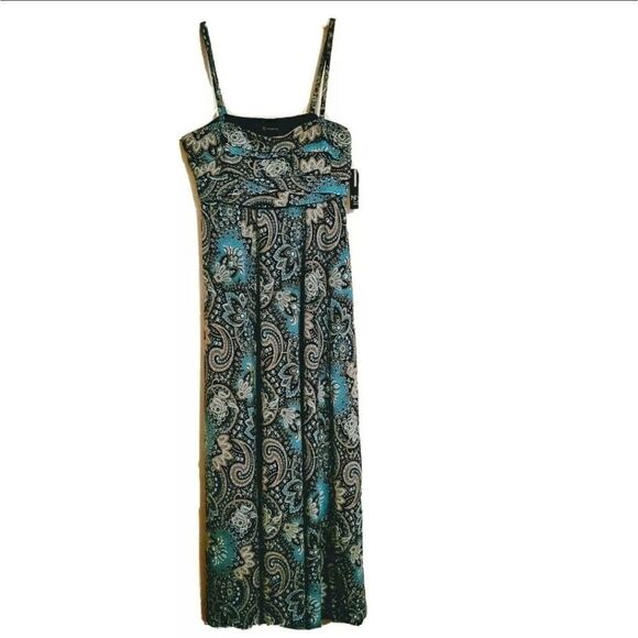 New Direction Spaghetti Strap Maxi Dress - Picture 1 of 8